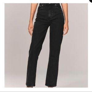 Abercrombie 90s relaxed ultra high rise jean